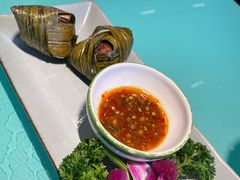 拉椰叶包鸡-米纸越南小馆(砂之船店)