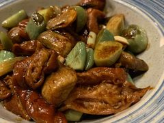 腊八蒜烧肥肠-那家小馆•北京菜•烤鸭(中关村店)