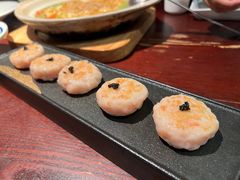 鱼子酱松露煎虾滑-永安鱼庄·镇江菜(东吴路店)