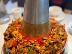 招牌蛙锅-老佛爷铜炉蛙锅(海岸城店)