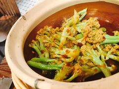 干锅有机花菜-南拳十三姨·潮汕砂锅粥(世纪金源店)
