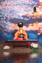 -后宫·古装汉服京剧儿童亲子全家福摄影
