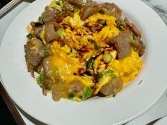 牛肉葱花滑蛋饭-深仔记茶餐厅(亚士厘道店)