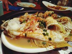 清蒸偏口鱼-蟹谢蒸鲜自助餐厅