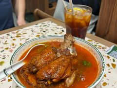 番茄浓汤鸡翅猪扒通粉-华嫂冰室(尖沙咀店)