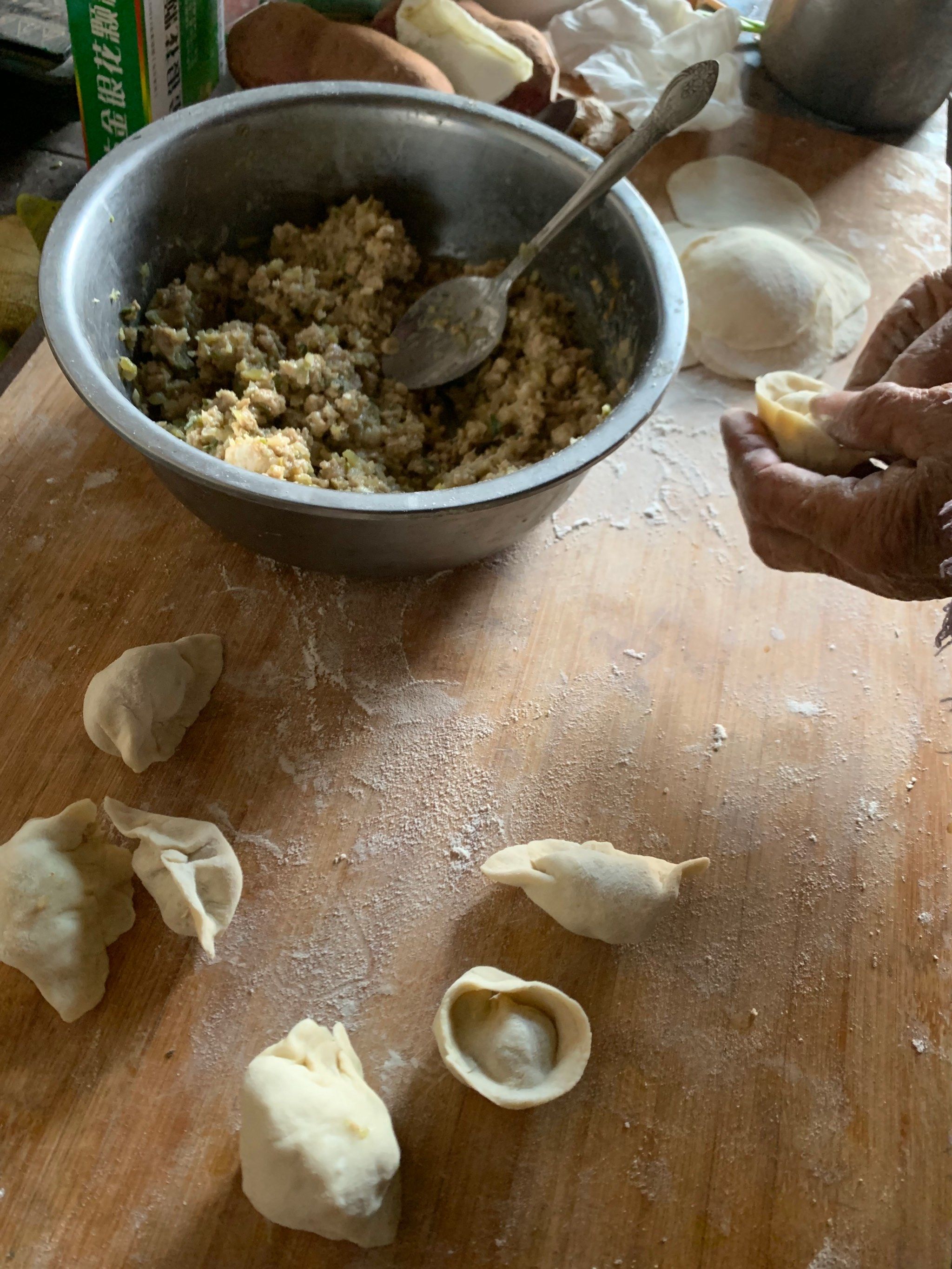 姥姥包的饺子