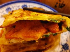 葱油蛋饼-老客满蛋饼(双塔市集店)