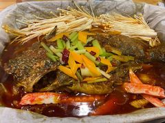 招牌香辣味清江鱼-鱼颜诱纸纸上烤鱼·蛙(龙湖天街店)