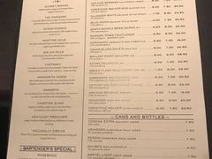 菜单-Water Grill(圣莫妮卡店)