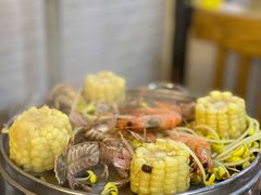 蒸玉米-九层海鲜塔(市南店)