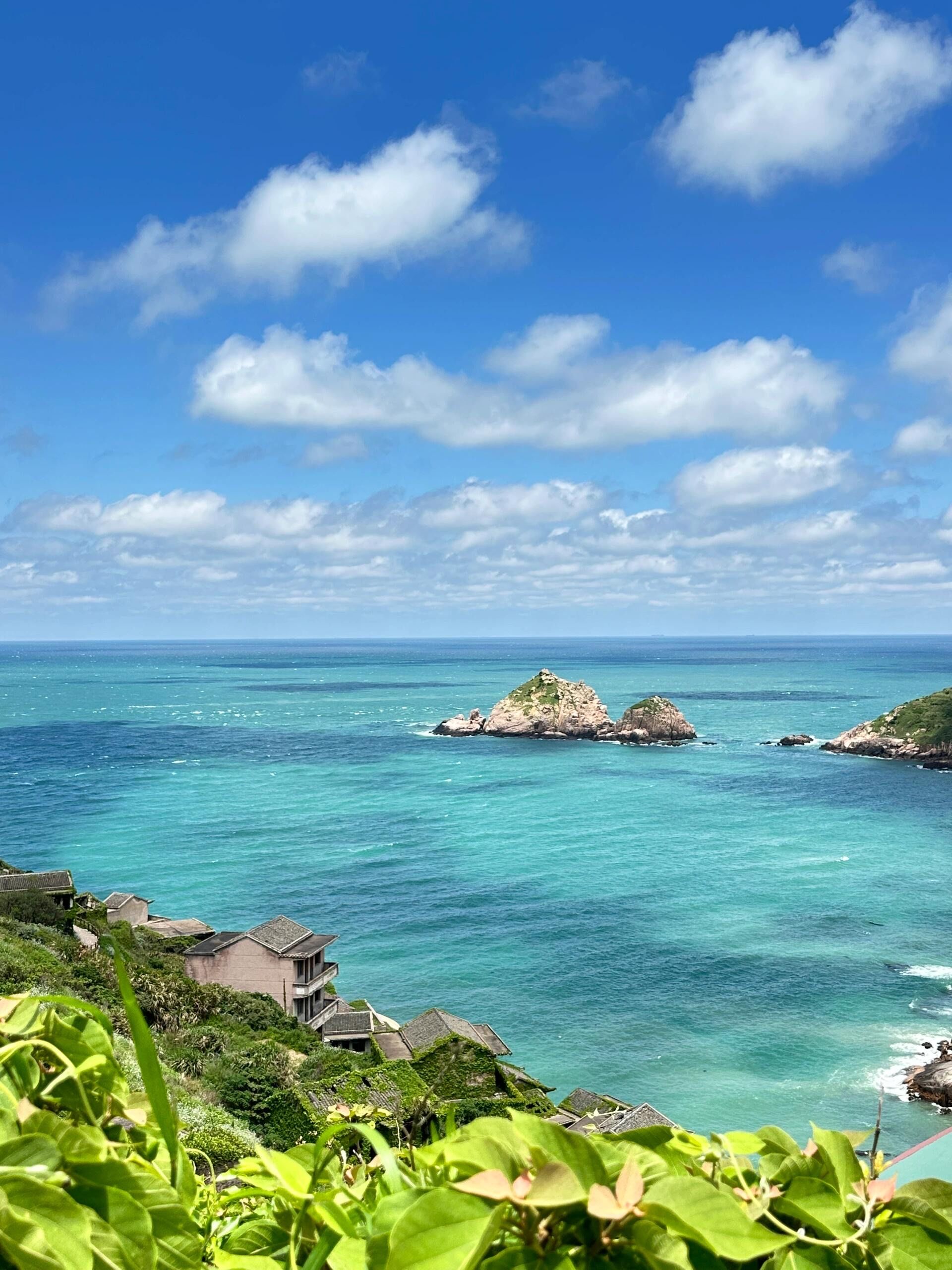 海天相接的美景