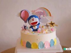 ins大叮当猫儿童款生日蛋糕-艾加柒克蛋糕茶歇甜品台(春熙路店)