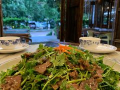 香菜拌牛肉-礼耕堂·百年茶人餐厅(梅家坞店)