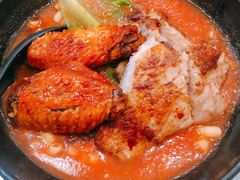 番茄浓汤鸡翅猪扒通粉-华嫂冰室(尖沙咀店)