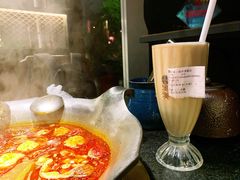 大红袍珍珠奶茶-湊湊火锅·茶憩(世博大道店)