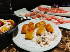 虾饼-猪啊牛呀羊啊铜盘烤肉(正大广场店)