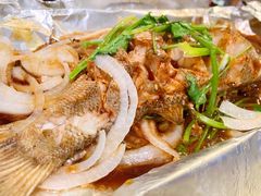 锡纸鲈鱼-新白鹿餐厅(爱琴海购物中心店)