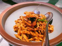 敲糖棒棒鸡-辛香汇·现炒川菜(淮海路百盛店)