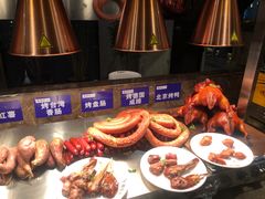 -韩京炭火烤肉自助料理(柯桥万达店)