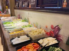 自助取餐区-香园自助小火锅
