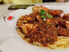 特色蟹脚面-早酒肖汉老味拌面