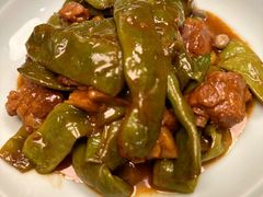 排骨炖油豆角-一轩饺子馆(丽都店)