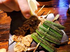 烤秋葵-鸟鹏烧鸟居酒屋(熙龙湾店)