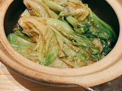 虾酱嗜嗜唐生菜-香港狮子山下·明星粤菜餐厅(北苑店)