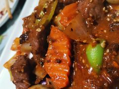 黑蒜子牛肉粒-乡间好味私家菜(总店)