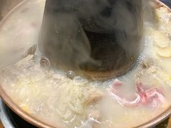 酸菜骨头锅-那家老火锅老北京铜锅涮肉(长白南路店)