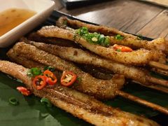 炭烧猪颈肉串-辉记炭烧海鲜大排档·老字号(福田店)