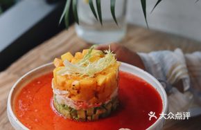 Crab Meat Avocado Mango Tartare