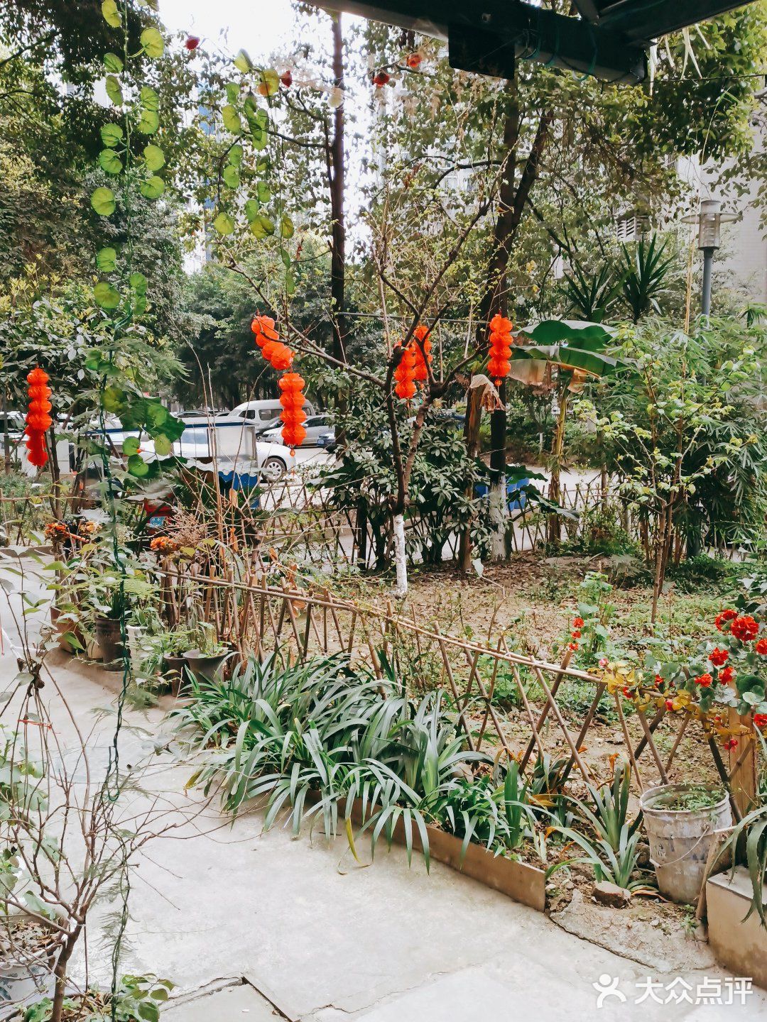 开春了，鸟语花香。还不知道门前的花园怎么安排