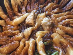 脆骨豆角卷子-华盛园卷子王农家菜水库鱼