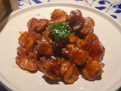 雪花糖醋里脊-绿茶餐厅(乐峰广场店)