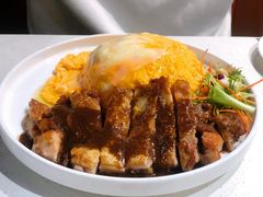 黑椒鸡扒蛋包饭-锦园春香港茶餐厅(西海湾旗舰店)