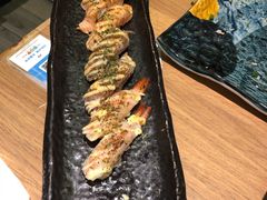火炙三文鱼寿司拼盘-德兵衛·精致料理·烧鸟(宝杨宝龙广场店)