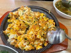 石锅鸡蛋-许氏朝鲜族牛肉汤馆