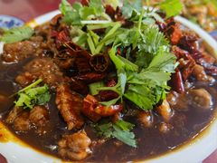 水煮牛肉-北大地皖峰饭馆