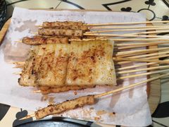 双椒千页豆腐-新凯旋烧烤·燕姐千岛湖土菜