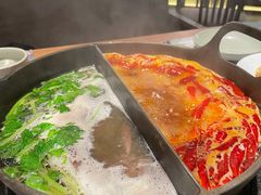 草本鸳鸯锅-盡膳口福跷脚牛肉火锅(晶耀前滩店)