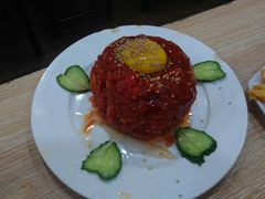 生拌牛肉-平山城鑫烧烤(建国楼店)