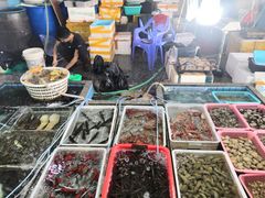 水产区-霞涌市场海鲜摆卖区