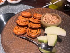 鸭肝酱伴葱油饼-杭州西子湖四季酒店·金沙厅
