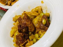 排骨焖黄金钩豆角-京滨饭店·餐厅(阜外大街店)