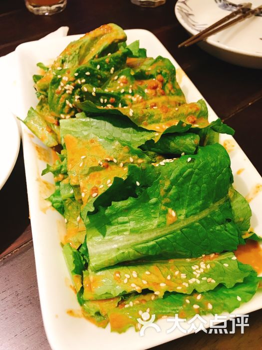 前海沿(延吉路cbd万达店)麻汁油麦菜图片 - 第996张