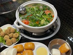 -黔府豆米火锅野菜馆(南马店)