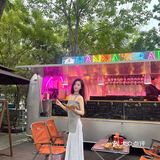 藏在小树林里的 室外精酿+烧鸟✨