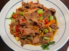 皖北小炒黄牛肉-阿财老铺·老蚌埠龙虾城(华夏总店)