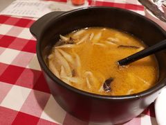蘑菇汤莜面鱼鱼-西贝(大华虎城店)